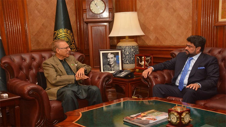 President, Sindh Governor discuss overall country's political situation