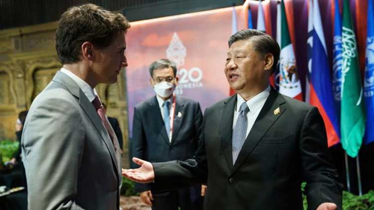  China says Xi was not criticising Trudeau during candid exchange at G20
