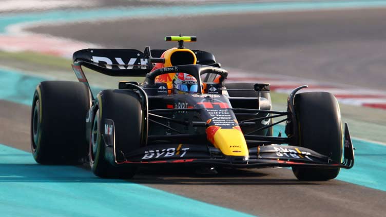 Perez puts Red Bull on top in final F1 practice of the season