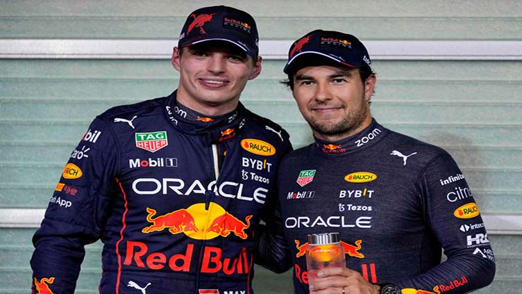 Verstappen and Perez all smiles again after front row lockout in Abu Dhabi 