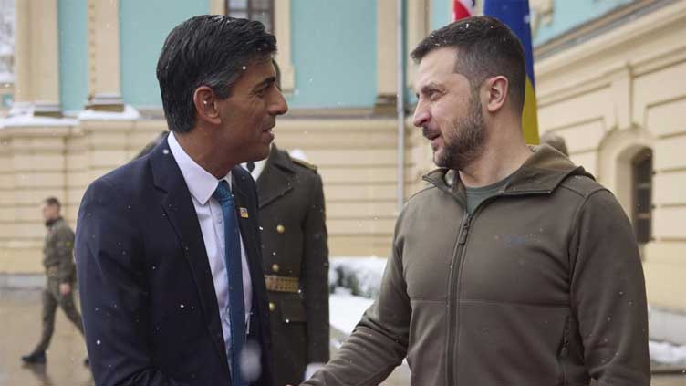 UK PM Sunak makes surprise trip to Kyiv, boosts air defenses - World - Dunya News