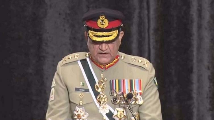 Military to remain 'apolitical' despite 'misleading narrative': Gen Bajwa