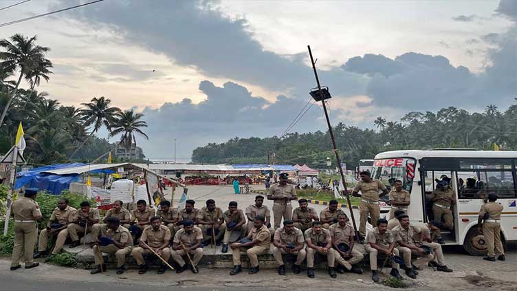 About 36 Indian policemen hurt in clashes with Adani port protesters