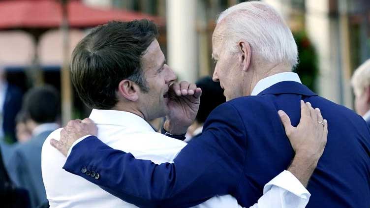  Biden, Macron ready to talk Ukraine, trade in state visit