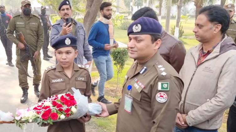 Singular honour for Gujranwala's child 