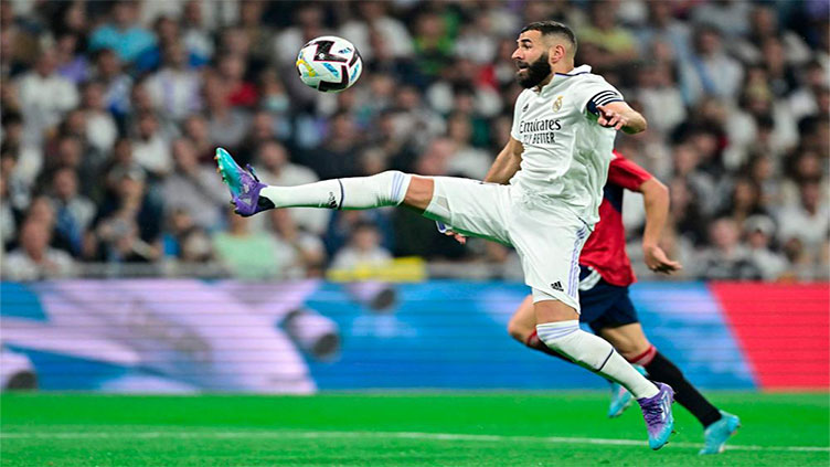 Madrid drop first points as Benzema spurns penalty against Osasuna