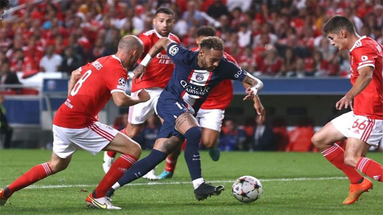 PSG held to draw at Benfica after Pereira own goal