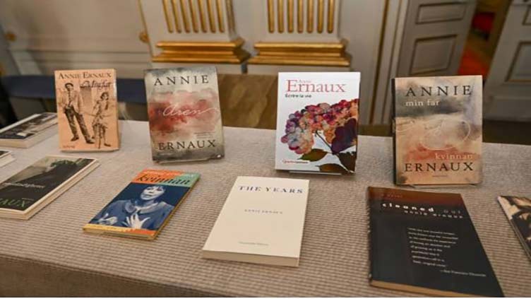 Annie Ernaux: 'I'm just a woman who writes'