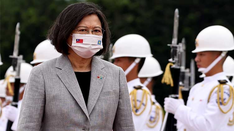  Taiwan president to pledge to bolster combat power as China tensions rise