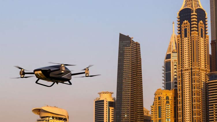 Chinese 'flying car' makes first public flight in Dubai