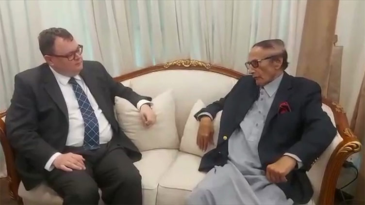 Norwegian envoy calls on Ch Shujaat Hussain