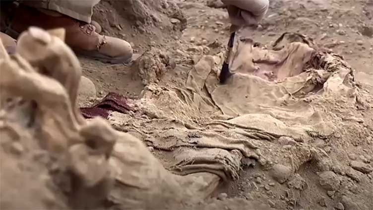 Archaeologists unearth eight colonial-era mummies in Peru