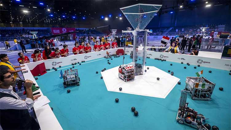 Teens tackle 21st-century challenges at robotics contest