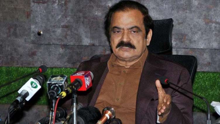 ECP takes notice of Rana Sanaullah's presser