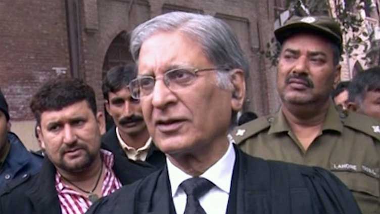 IHC disposes of contempt petition against Aitzaz Ahsan