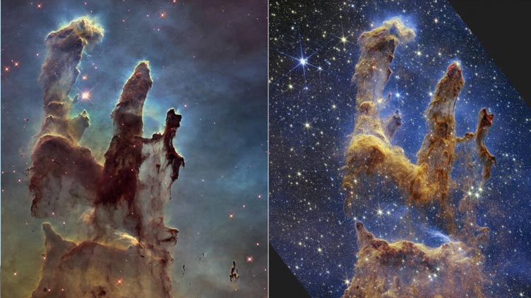 Webb telescope captures 'Pillars of Creation' with greater depth, clarity