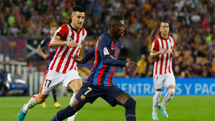 Superb Dembele guides Barcelona to win over Athletic Bilbao