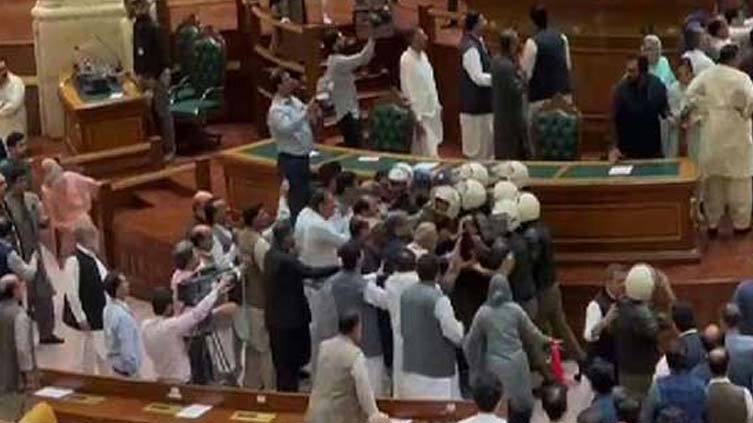 18 MPAs of PML-N suspended by PA Speaker