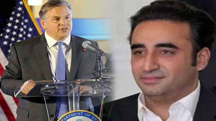 US Ambassador calls on FM Bilawal Bhutto Zardari