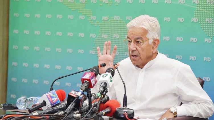  Imran Khan targeting institutions for his personal political gains: Khawaja Asif