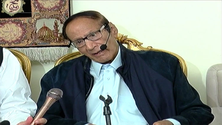 Pervaiz Elahi responsible for safety of life and property of people of Punjab: Shujaat
