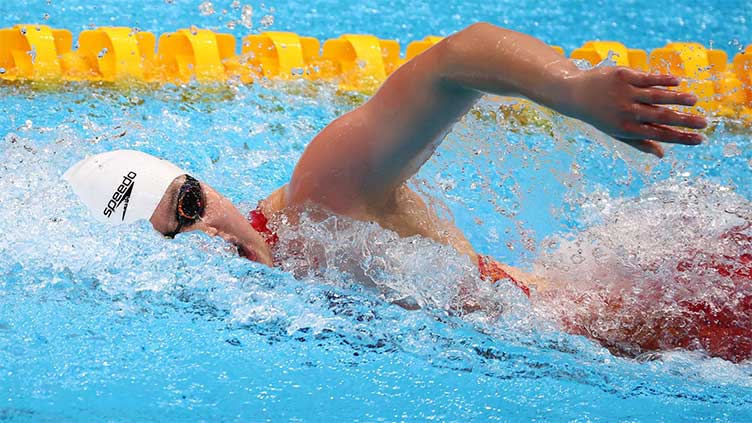 China's Li Bingjie breaks short course 400m freestyle world record