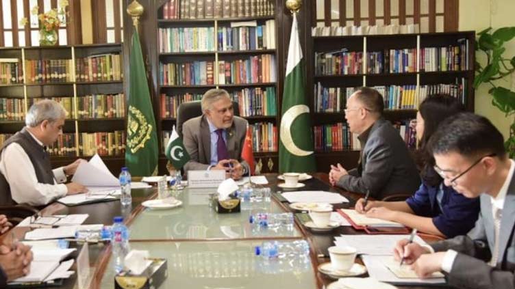 Chines envoy Nong Rong calls on Ishaq Dar