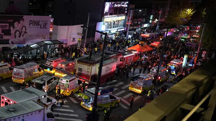 S. Korea in shock, grief as 153 die in Halloween crowd surge