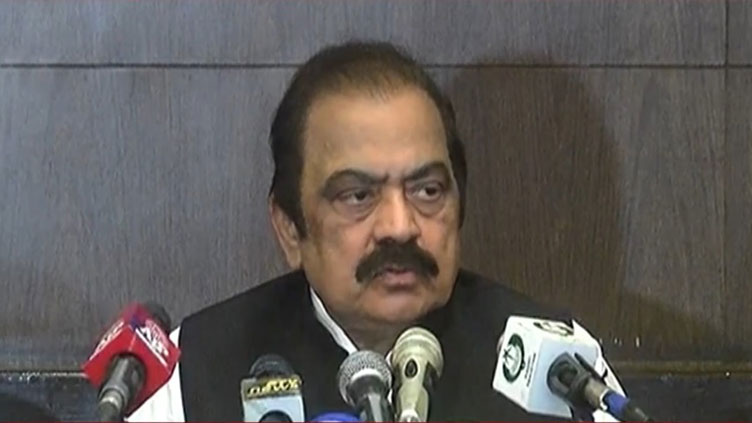 Sanaullah demands probe into female journalist's death during PTI long march