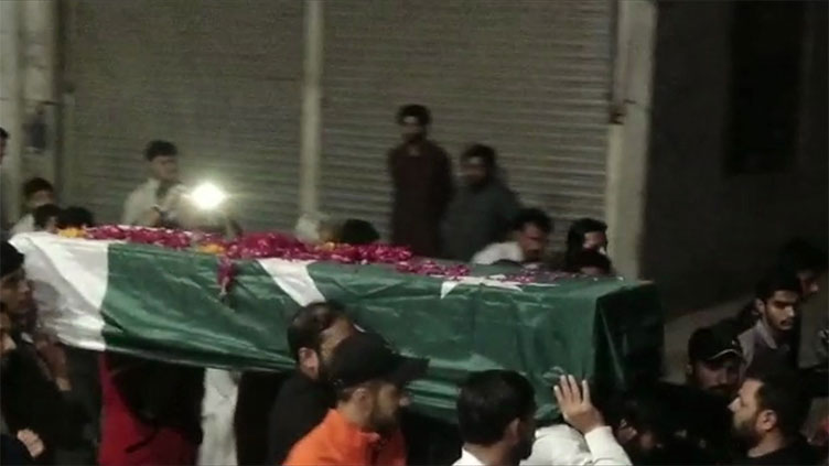 Funeral prayers of journalist Sadaf Naeem offered in Lahore