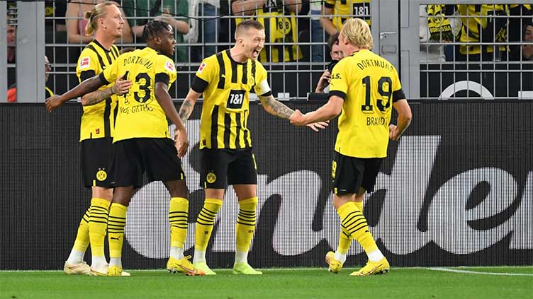 Dortmund scrape past Hoffenheim to top Bundesliga