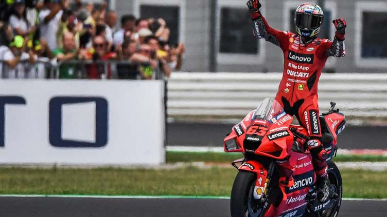 Bagnaia wins San Marino MotoGP for fourth straight victory
