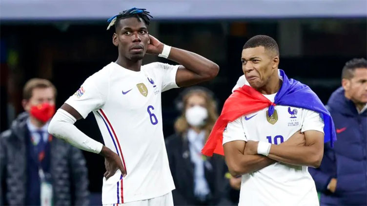 Mbappe dismisses talk of rift with France teammate Pogba over blackmail affair