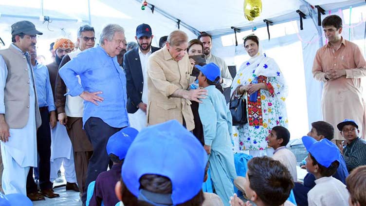 PM thanks UNSG for his unprecedented support to Pakistan flood victims