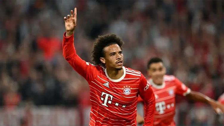 Sane strike sees Bayern beat Barca on Lewandowski return