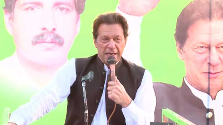 Let the peaceful revolution come through the vote: Imran Khan