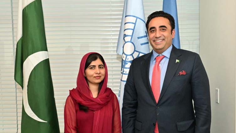 FM Bilawal meets Malala, discusses girls' education