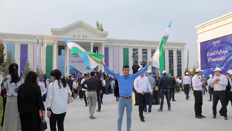 Uzbekistan tries to garner backing for controversial vote