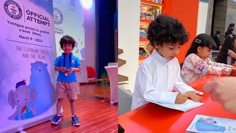 Four-year-old boy's book gets published