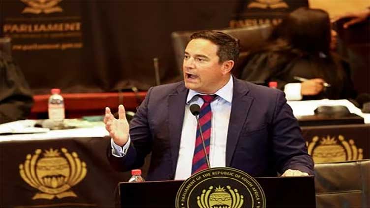 South Africa's main opposition leader Steenhuisen wins another term