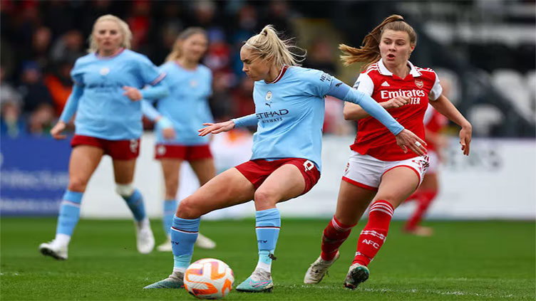 Arsenal beat Man City, Chelsea second after WSL win over Villa