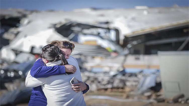 Death toll surges to 32 as tornadoes torment from Arkansas to Delaware