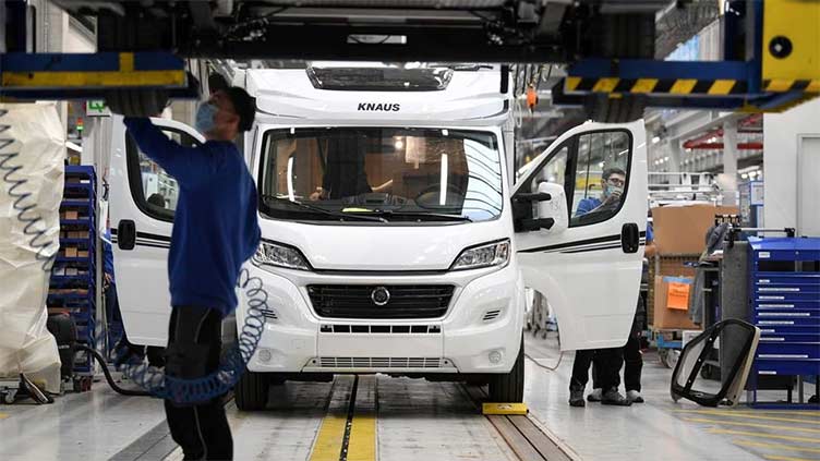 Euro zone factory downturn deepened in March, PMI shows