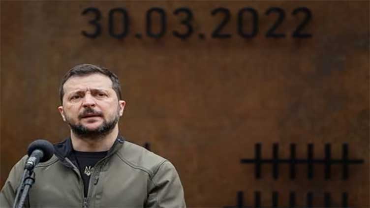 Zelenskiy honours Ukrainian villagers held captive in basement