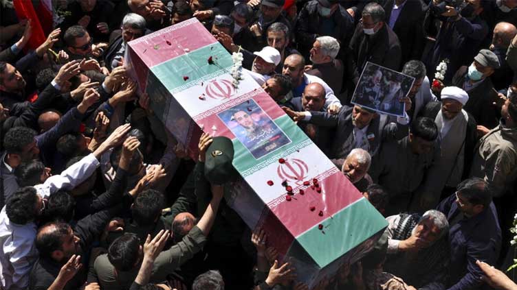 Iranians mourn Guards killed in Israeli strikes on Syria