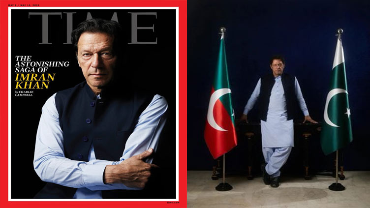 Imran Khan makes it to Time's cover