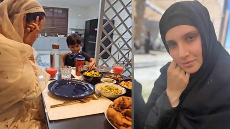 Sania Mirza shares adorable Iftar moment with son Izhan
