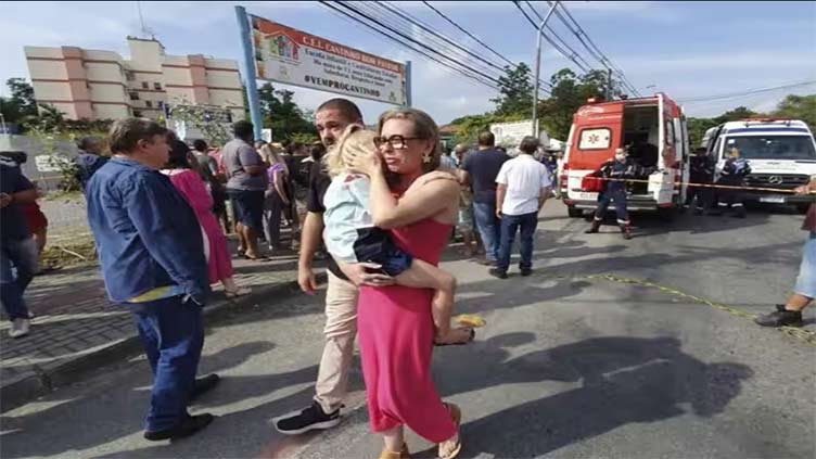 Man kills 4 children with hatchet at day care center in Brazil