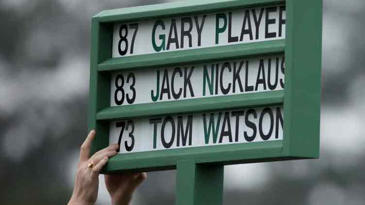 Masters gets under way at overcast Augusta