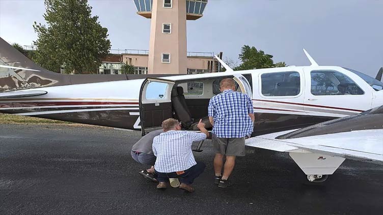 South African pilot finds cobra under seat